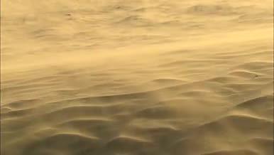 沙尘暴沙漠大风延时实拍视频的预览图